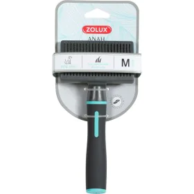 Dog Brush Zolux Anah Medium Retractable Turquoise Black/Blue by Zolux, Brushes - Ref: S9111913, Price: 9,55 €, Discount: %