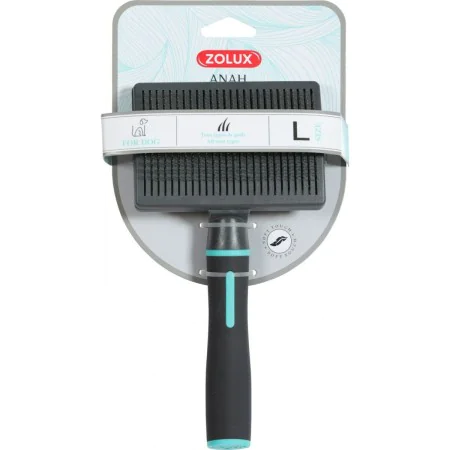 Dog Brush Zolux Anah Medium Extendable Multicolour Turquoise Black/Blue by Zolux, Brushes - Ref: S9111914, Price: 10,73 €, Di...