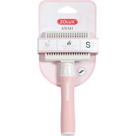 Brosse Zolux 550004 Chat Rétractile Multicouleur Rose Acier Plastique de Zolux, Brosses - Réf : S9111919, Prix : 9,08 €, Remi...