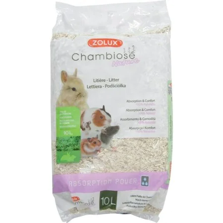 Nourriture Zolux Chambiose Nature Lapin Rongeurs 10 L de Zolux, Repas - Réf : S9111940, Prix : 4,19 €, Remise : %