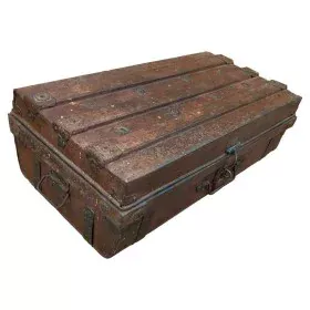 Valise décorative Alexandra House Living Marron Fer Style artisanal 37 x 24 x 69 cm de Alexandra House Living, Boîtes et coff...