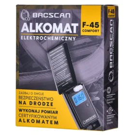 Alcootest numérique Bacscan F-45 Comfort Noir de Bacscan, Alcootests - Réf : S9112089, Prix : 67,42 €, Remise : %