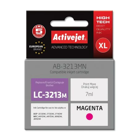 Cartouche d'encre originale Activejet AB-3213MN Magenta de Activejet, Toners et encre pour imprimante - Réf : S9112423, Prix ...