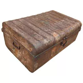 Valise décorative Alexandra House Living Marron Fer Style artisanal 49 x 33 x 71 cm de Alexandra House Living, Boîtes et coff...