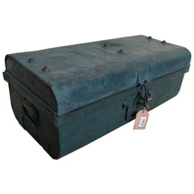 Valise décorative Alexandra House Living Bleu Fer Style artisanal 33 x 25 x 66 cm de Alexandra House Living, Boîtes et coffre...