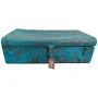 Valigia decorativa Alexandra House Living Azzurro Ferro Stile artigianale 39 x 22 x 67 cm di Alexandra House Living, Scatole ...