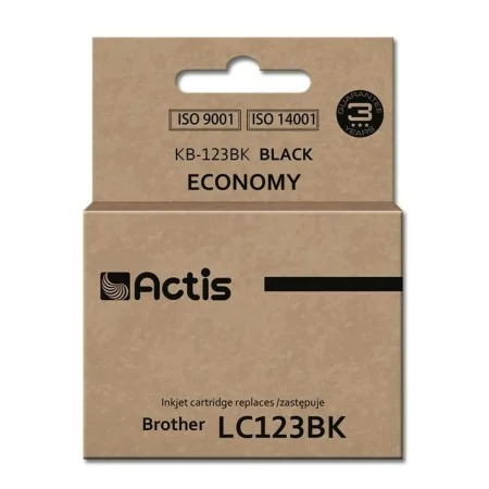 Original Ink Cartridge KB-123Bk Black by Actis, Printer toners and inks - Ref: S9113285, Price: 5,40 €, Discount: %