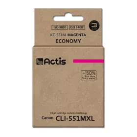 Cartouche d'Encre Compatible Actis KC-551M Magenta de Actis, Toners et encre pour imprimante - Réf : S9113313, Prix : 4,10 €,...