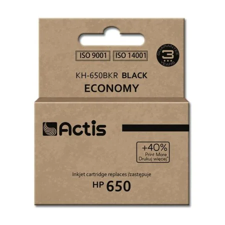 Original Tintenpatrone Actis KH-650BKR Schwarz von Actis, Toner und Druckertinte - Ref: S9113385, Preis: 18,02 €, Rabatt: %