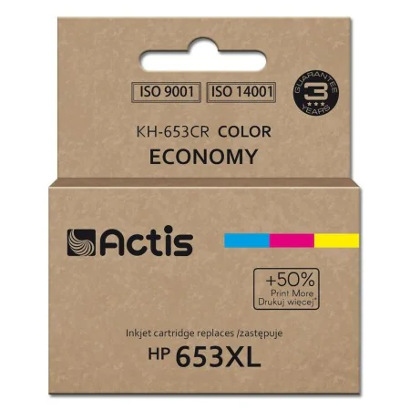 Cartouches de remplacement Actis KH-653CR Jaune Cyan Magenta Cyan/Magenta/Jaune de Actis, Toners et encre pour imprimante - R...