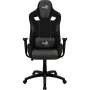 Chaise de jeu Aerocool COUNT AeroSuede 180º Noir de Aerocool, Chaises de jeu - Réf : S9114217, Prix : 180,31 €, Remise : %