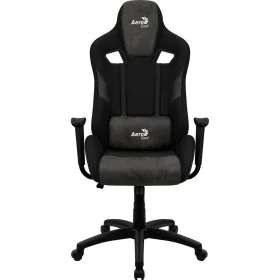 Chaise de jeu Aerocool COUNT AeroSuede 180º Noir de Aerocool, Chaises de jeu - Réf : S9114217, Prix : 182,55 €, Remise : %