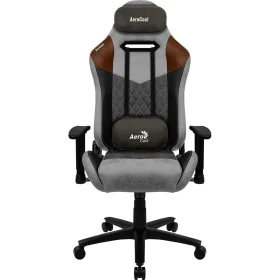 Gaming Chair Aerocool DUKE AeroSuede 180º Black Grey by Aerocool, Gaming chairs - Ref: S9114222, Price: 245,86 €, Discount: %