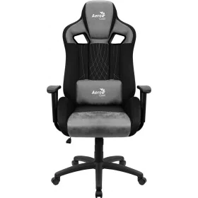 Gaming Chair Aerocool EARL AeroSuede 180º Black Grey by Aerocool, Gaming chairs - Ref: S9114226, Price: 170,48 €, Discount: %