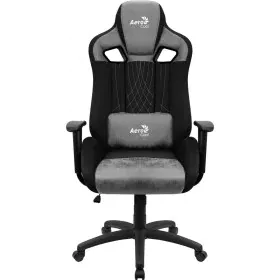 Chaise de jeu Aerocool EARL AeroSuede 180º Noir Gris de Aerocool, Chaises de jeu - Réf : S9114226, Prix : 185,06 €, Remise : %