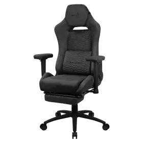 Gaming Chair Aerocool ROYALSLATEGR Black Grey by Aerocool, Gaming chairs - Ref: S9114229, Price: 255,13 €, Discount: %