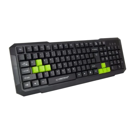 Clavier Esperanza EGK102G Noir de Esperanza, Claviers - Réf : S9114293, Prix : 7,67 €, Remise : %