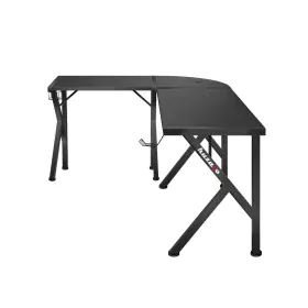 Mesa de Escritório Gaming Huzaro Hero 6.3 Preto Aço Fibra de carbono 154 x 74 x 117 cm de Huzaro, Secretárias e mesas para co...