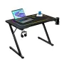 Bureau Huzaro HZ-Hero 1.8 Black Noir Acier de Huzaro, Bureaux et tables d'ordinateurs - Réf : S9114386, Prix : 69,43 €, Remis...