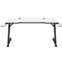 Schreibtisch Huzaro Hero 2.5 Weiß Schwarz Aluminium 120 x 60 cm von Huzaro, Schreibtische und Computertische - Ref: S9114387,...