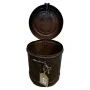 Decorative canister Alexandra House Living Brown Iron Traditional style 19 x 23 x 19 cm by Alexandra House Living, Lidded Sto...