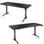 Desk Gaming Huzaro HZ-Hero 4.7 Black MDF Wood 160 x 75 cm by Huzaro, Computer desks and tables - Ref: S9114388, Price: 128,44...