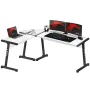 Desk Huzaro HZ-Hero 6.0 White Steel Carbon fibre 178 x 4 x 112 cm by Huzaro, Computer desks and tables - Ref: S9114389, Price...