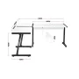 Desk Huzaro HZ-Hero 6.0 White Steel Carbon fibre 178 x 4 x 112 cm by Huzaro, Computer desks and tables - Ref: S9114389, Price...