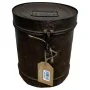 Decorative canister Alexandra House Living Brown Iron Traditional style 19 x 23 x 19 cm by Alexandra House Living, Lidded Sto...