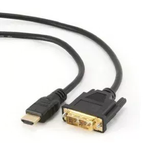 HDMI to DVI Cable GEMBIRD Black 3 m by GEMBIRD, DVI Cables - Ref: S9114980, Price: 5,54 €, Discount: %