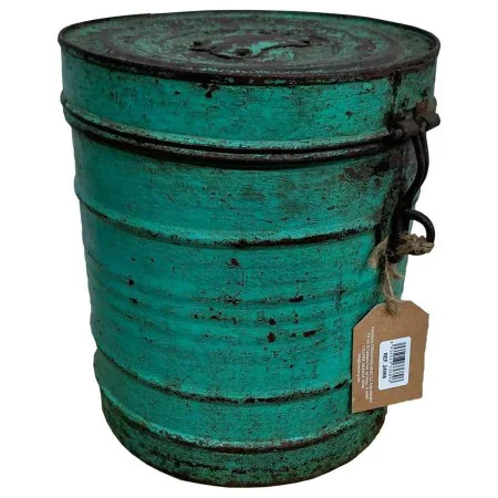 Decorative canister Alexandra House Living Green Iron Traditional style 23 x 28 x 23 cm by Alexandra House Living, Lidded Sto...