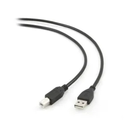 Cable USB 2.0 A a USB B GEMBIRD CCP-USB2-AMBM-6 (1,8) Negro 1,8 m de GEMBIRD, Cables USB - Ref: S9115016, Precio: 1,68 €, Des...