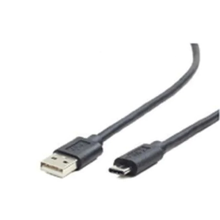 Cable USB A 2.0 a USB-C GEMBIRD CCP-USB2-AMCM-1M Negro 1 m de GEMBIRD, Cables USB - Ref: S9115023, Precio: 1,82 €, Descuento: %