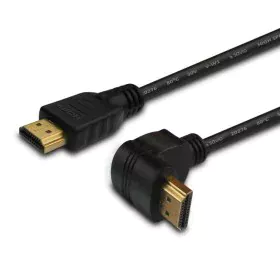 Cavo HDMI Savio CL-04 Ad angolo Nero 1,5 m di Savio, Cavi HDMI - Rif: S9115046, Prezzo: 4,11 €, Sconto: %