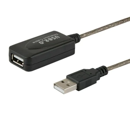 Cable Alargador USB Savio CL-76 Blanco Negro 5 m de Savio, Cables USB - Ref: S9115070, Precio: 10,60 €, Descuento: %