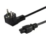 Power Cord Savio CL-67 Black H03VV-F 1,2 m by Savio, Cables - Ref: S9115071, Price: 5,18 €, Discount: %