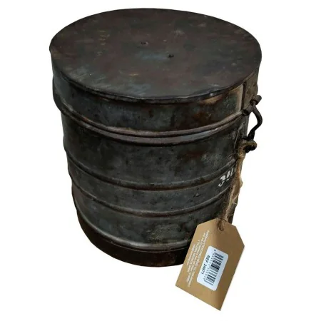 Decorative canister Alexandra House Living Brown Iron Traditional style 29 x 20 x 29 cm by Alexandra House Living, Lidded Sto...