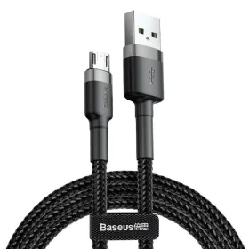 Cavo da USB a micro USB Baseus CAMKLF-BG1 Bianco Nero 1 m di Baseus, Cavi USB - Rif: S9115146, Prezzo: 5,78 €, Sconto: %