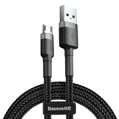 Cable USB a micro USB Baseus CAMKLF-BG1 Blanco Negro 1 m de Baseus, Cables USB - Ref: S9115146, Precio: 5,70 €, Descuento: %