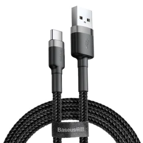 Cable USB C Baseus CATKLF-BG1 Negro 23 1 m de Baseus, Cables USB - Ref: S9115148, Precio: 6,03 €, Descuento: %