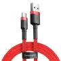 Câble USB A vers USB C Baseus Cafule Rouge 24 2 m de Baseus, Câbles USB - Réf : S9115149, Prix : 6,67 €, Remise : %