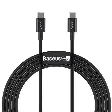 Cable USB C Baseus Superior Negro 1 m de Baseus, Cables USB - Ref: S9115158, Precio: 7,87 €, Descuento: %