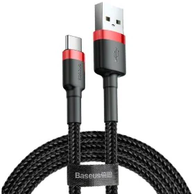 Cable USB A a USB C Baseus Cafule Negro 2 m de Baseus, Cables USB - Ref: S9115161, Precio: 6,35 €, Descuento: %