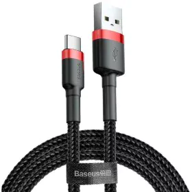 Cable USB A a USB C Baseus Cafule Negro 2 m de Baseus, Cables USB - Ref: S9115161, Precio: 6,96 €, Descuento: %