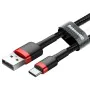 USB A to USB C Cable Baseus Cafule Black 2 m by Baseus, USB Cables - Ref: S9115161, Price: 6,66 €, Discount: %