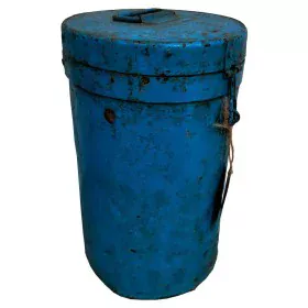 Decorative canister Alexandra House Living Blue Iron Traditional style 25 x 35 x 25 cm by Alexandra House Living, Lidded Stor...