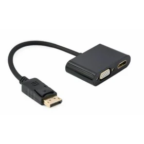 Adaptador DisplayPort a HDMI GEMBIRD A-DPM-HDMIFVGAF-01 Negro 10 cm de GEMBIRD, Cables HDMI - Ref: S9115230, Precio: 15,46 €,...