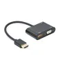 Adaptador HDMI a VGA GEMBIRD A-HDMIM-HDMIFVGAF-01 (1 unidad) de GEMBIRD, Arrastre y elevación - Ref: S9115233, Precio: 17,47 ...