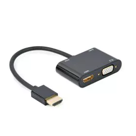 Adaptador HDMI para VGA GEMBIRD A-HDMIM-HDMIFVGAF-01 (1 Unidade) de GEMBIRD, Arraste e elevação - Ref: S9115233, Preço: 17,48...