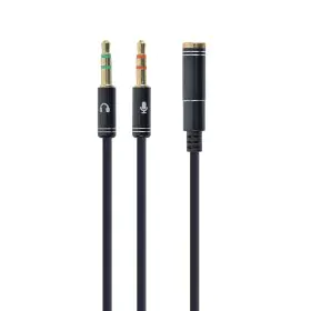 Cable Audio Jack (3,5 mm) Divisor GEMBIRD CCA-418M 20 cm de GEMBIRD, Cables - Ref: S9115283, Precio: 2,72 €, Descuento: %